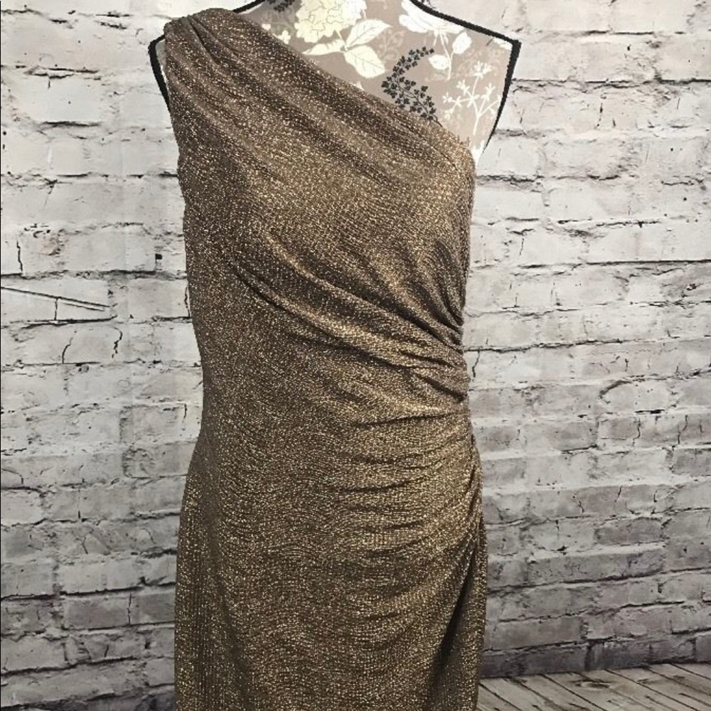 Ralph Lauren One-Shoulder Formal cocktail